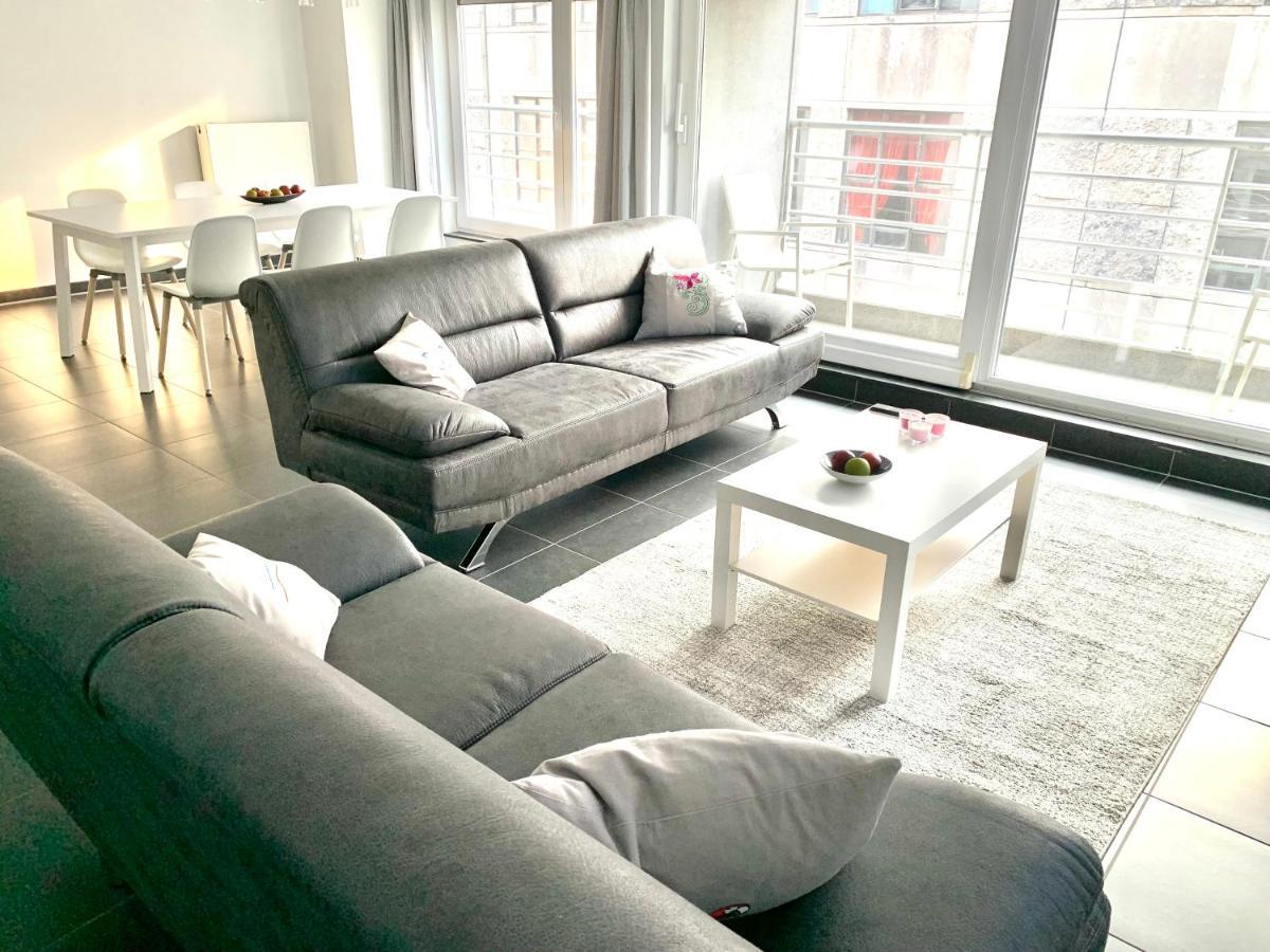 Vakantieappartement Emiel Centrum Oostende Met Garage Luaran gambar