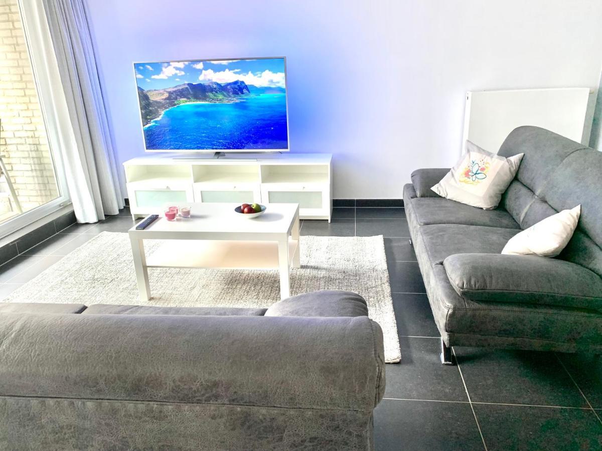 Vakantieappartement Emiel Centrum Oostende Met Garage Luaran gambar
